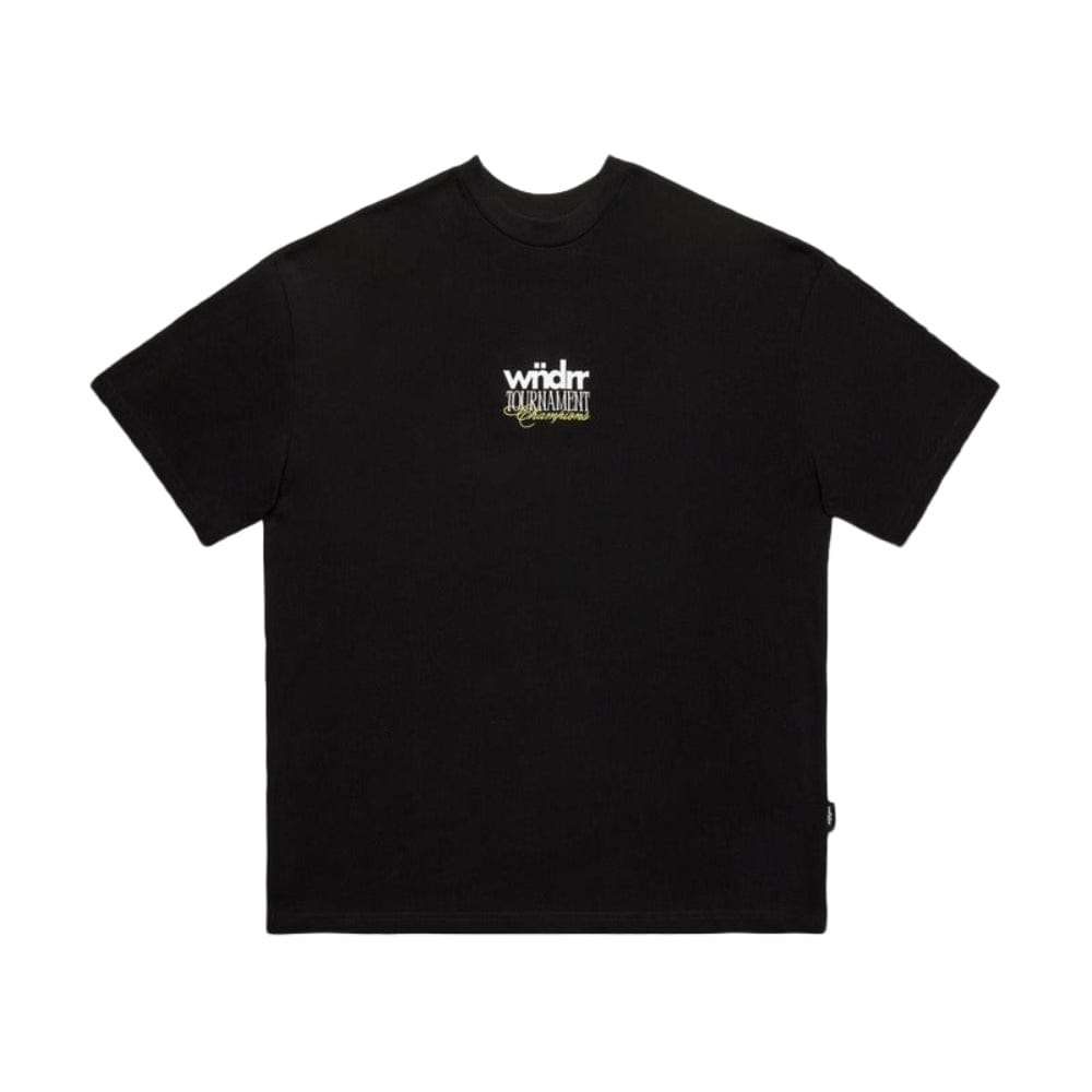 WNDRR Tournament Heavy Weight Tee - Black
