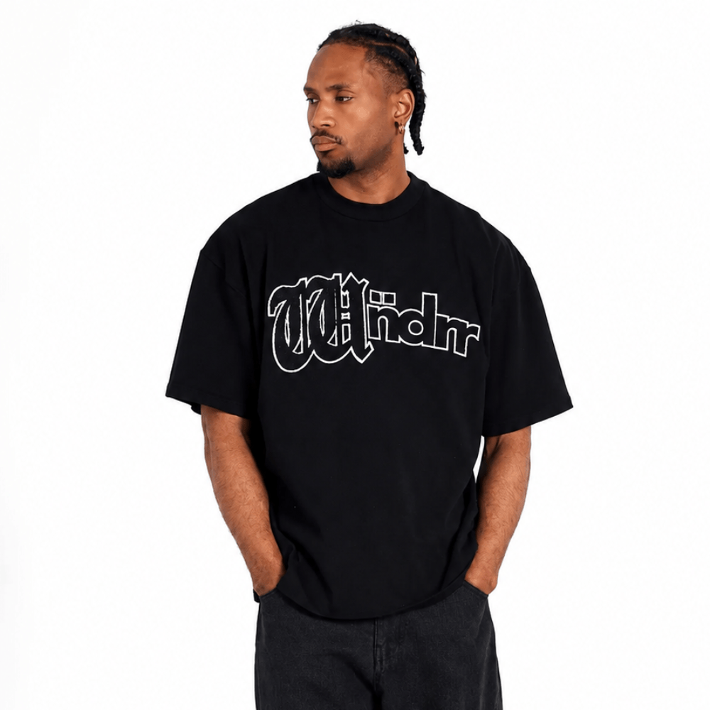 WNDRR United Heavy Weight Tee - Black