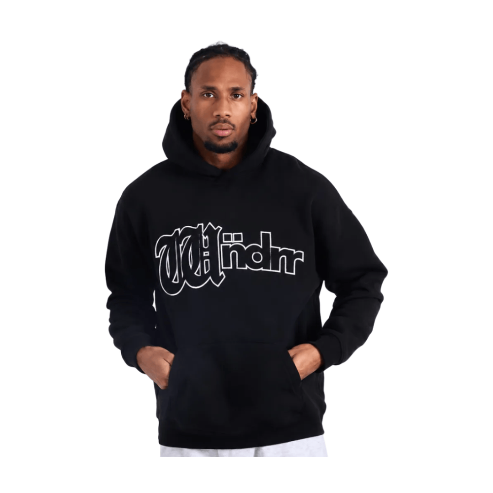 WNDRR United Hood Sweat - Black