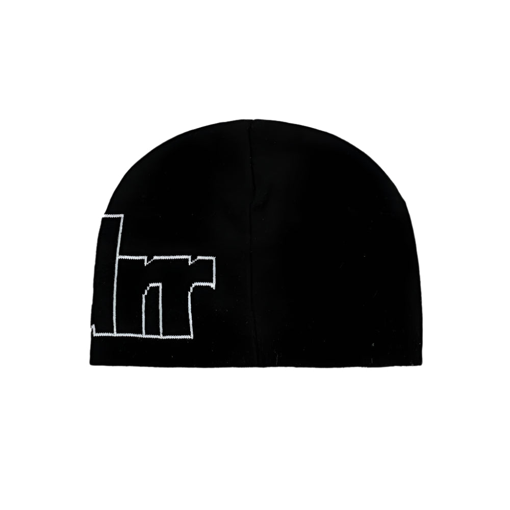 WNDRR Accent Skull Beanie - Black