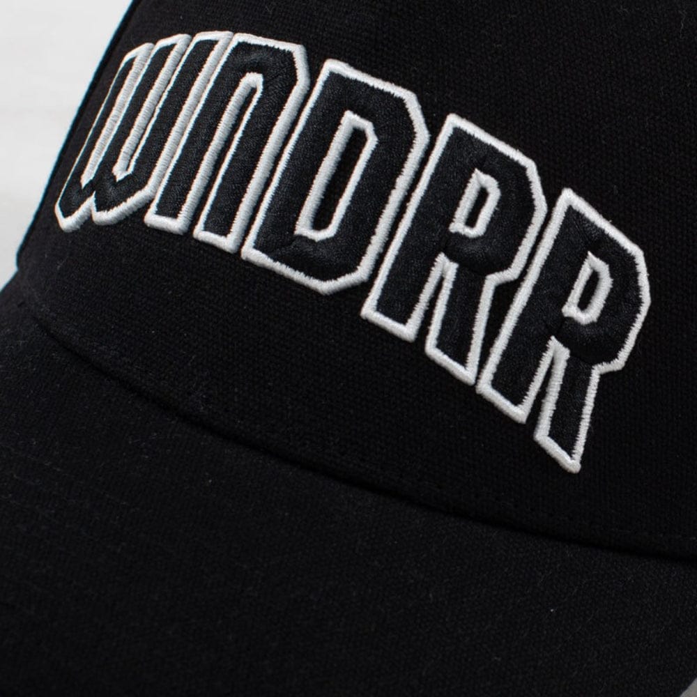 WNDRR Arch High Rise Cap - Black