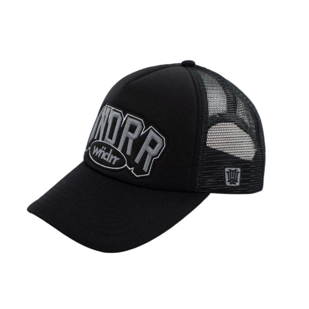 WNDRR All Rounder Trucker Cap - Black