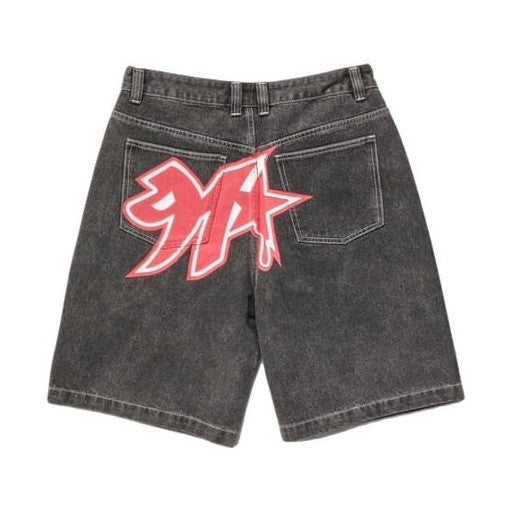 XLarge 91 Star Bull Denim 91 Short - Washed Black