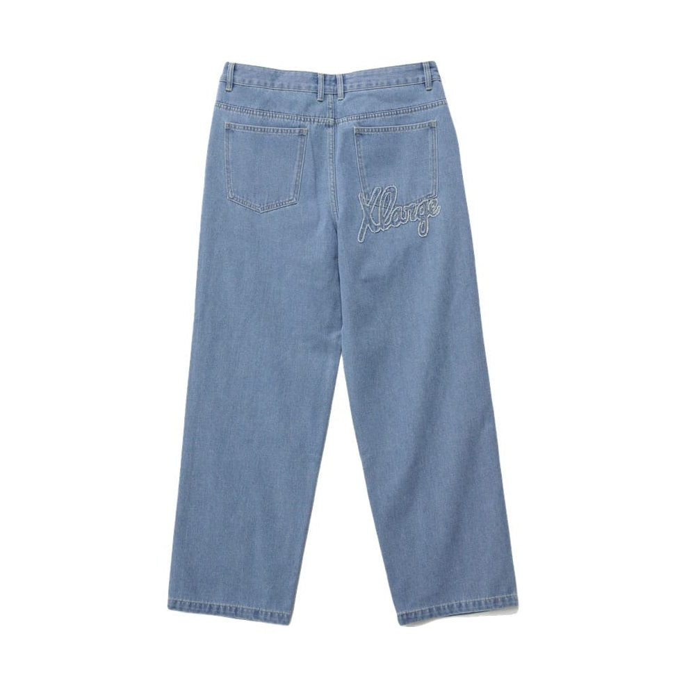 XLarge Baggy Bull Denim 91 Pant - Mid Blue
