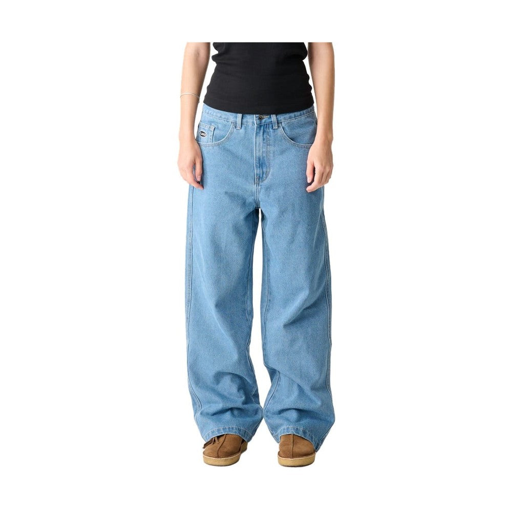 XLarge Baggy Bull Denim 91 Pant - Mid Blue
