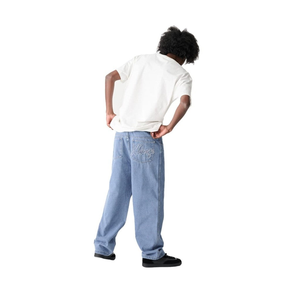XLarge Baggy Bull Denim 91 Pant - Mid Blue