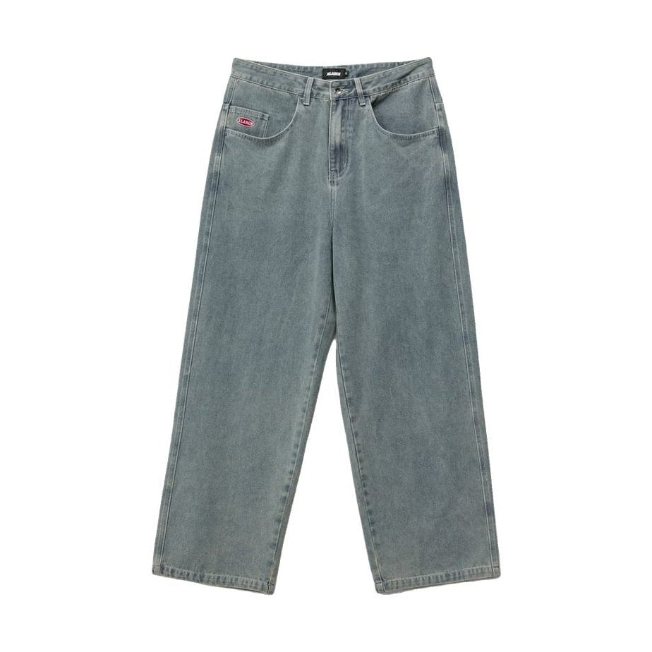 XLarge Baggy Bull Denim 91 Pant - Vintage Blue Pink