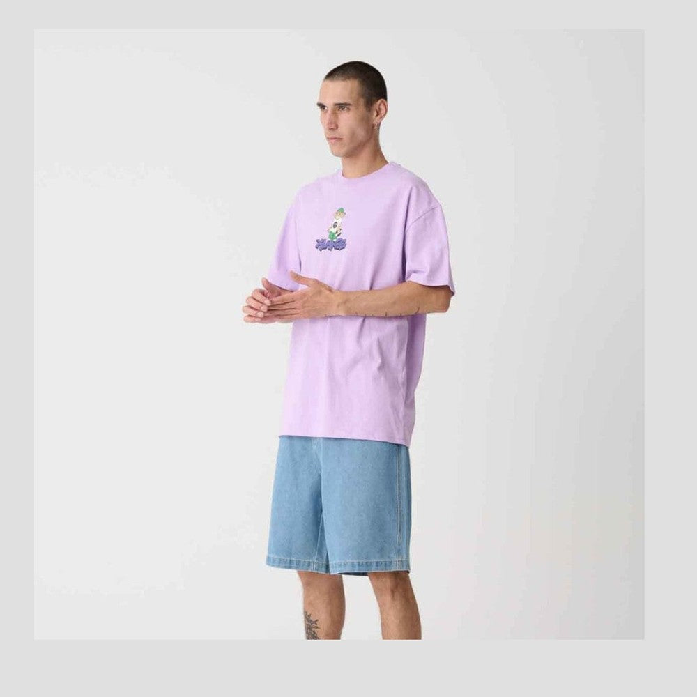 XLarge Baggy Bull Denim 91 Short - Mid Blue