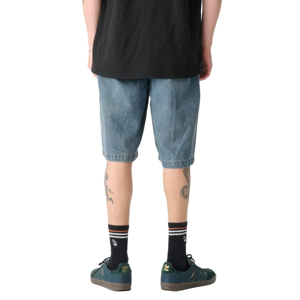 XLarge Baggy Bull Denim 91 Short - Stained Blue