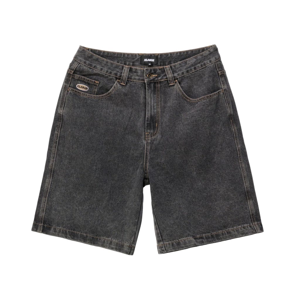 XLarge Baggy Bull Denim 91 Short - Washed Black