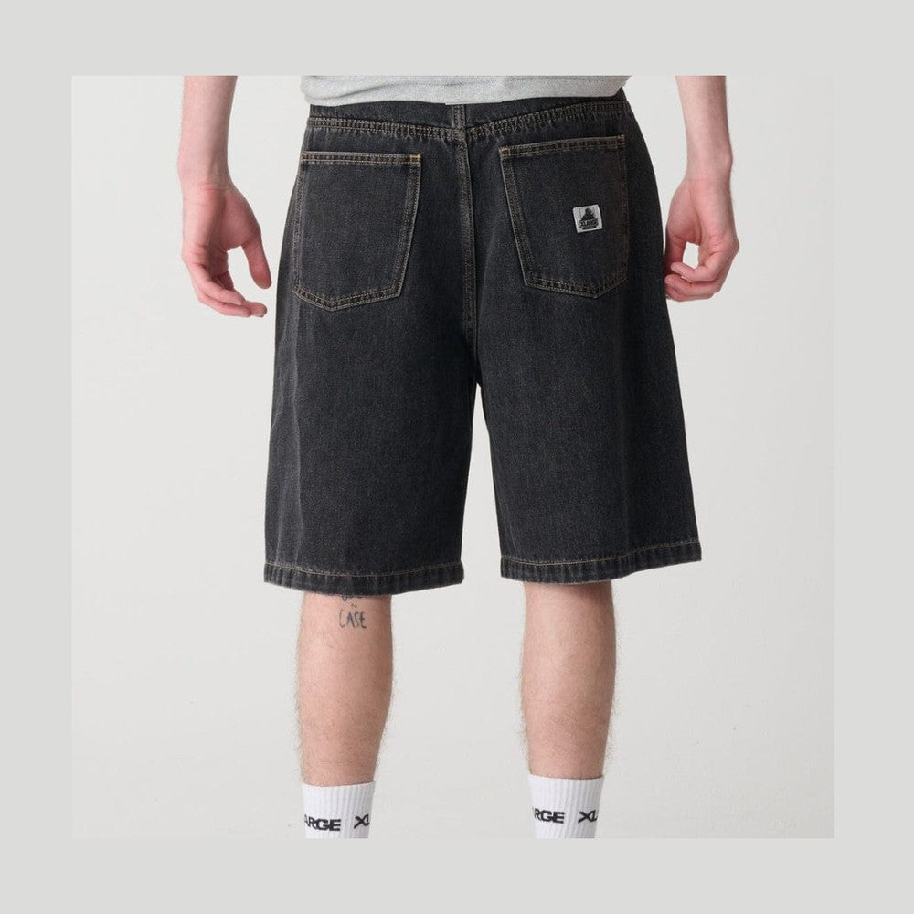XLarge Baggy Bull Denim 91 Short - Washed Black