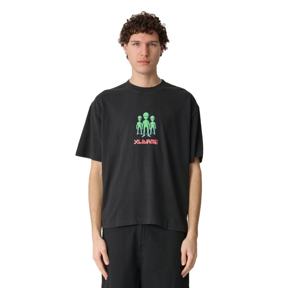 XLarge Alien Trio Gorilla Fit Tee - Pigment Black