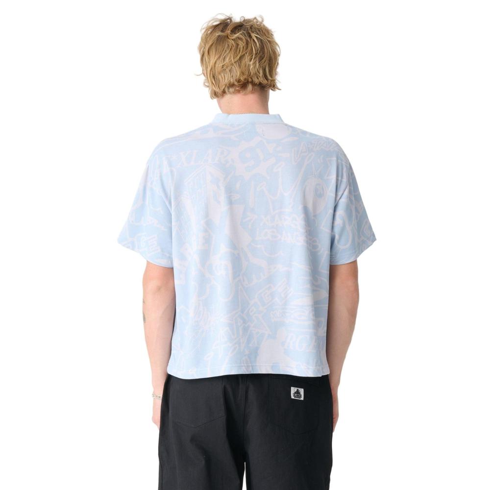 XLarge Allover Gorilla Fit Tee - Dusty Ice