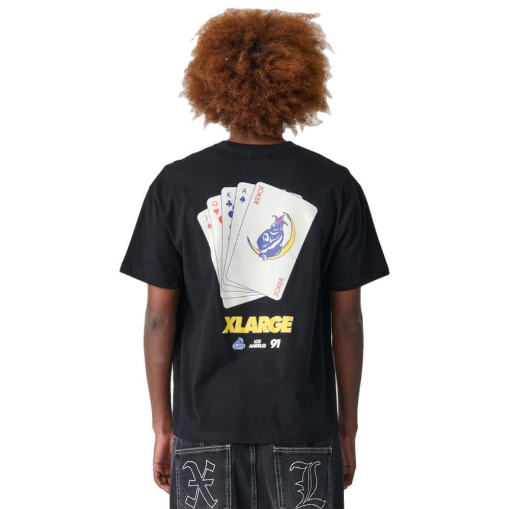 XLarge Cards SS Tee - Pigment Black