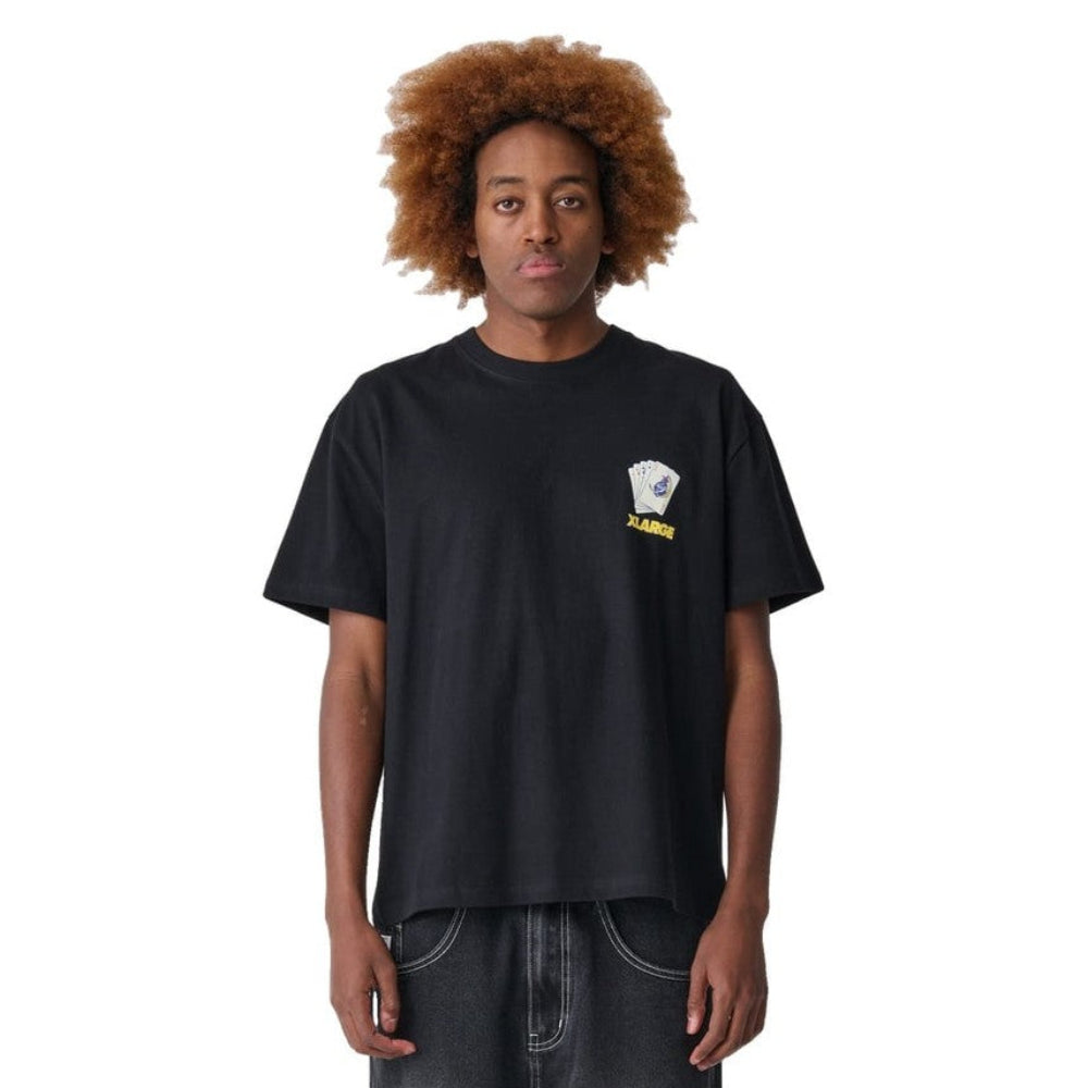 XLarge Cards SS Tee - Pigment Black