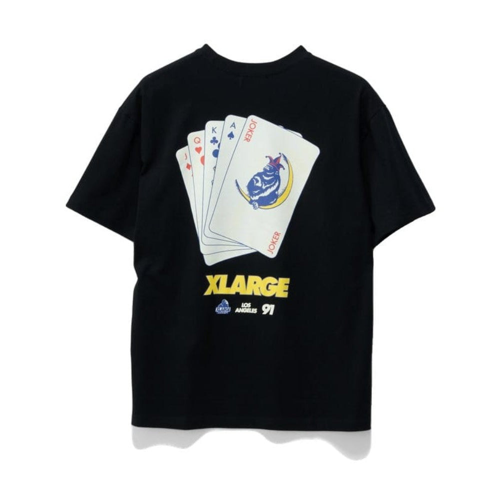 XLarge Cards SS Tee - Pigment Black