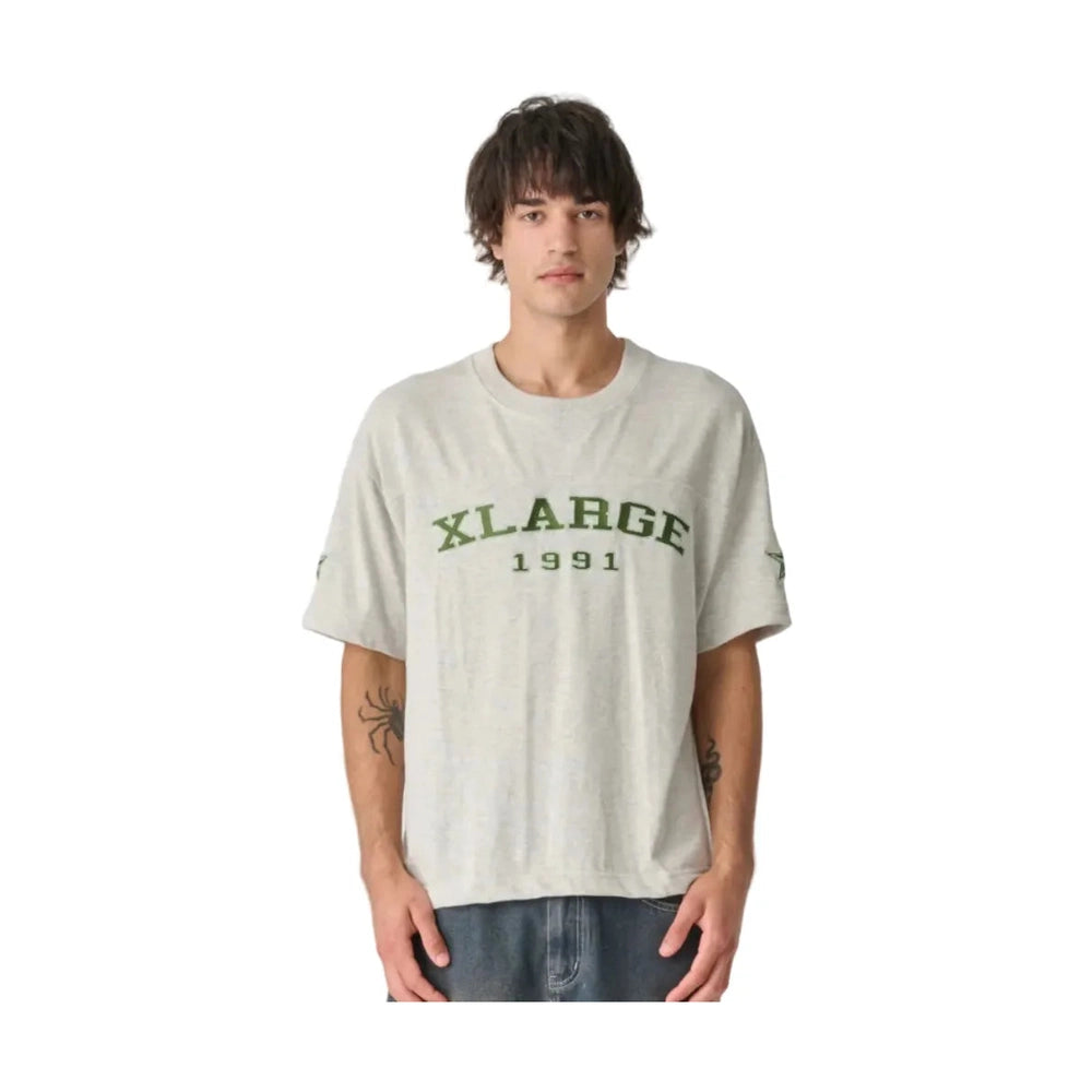 XLarge College Star Gorilla Fit Tee - Ash Heather