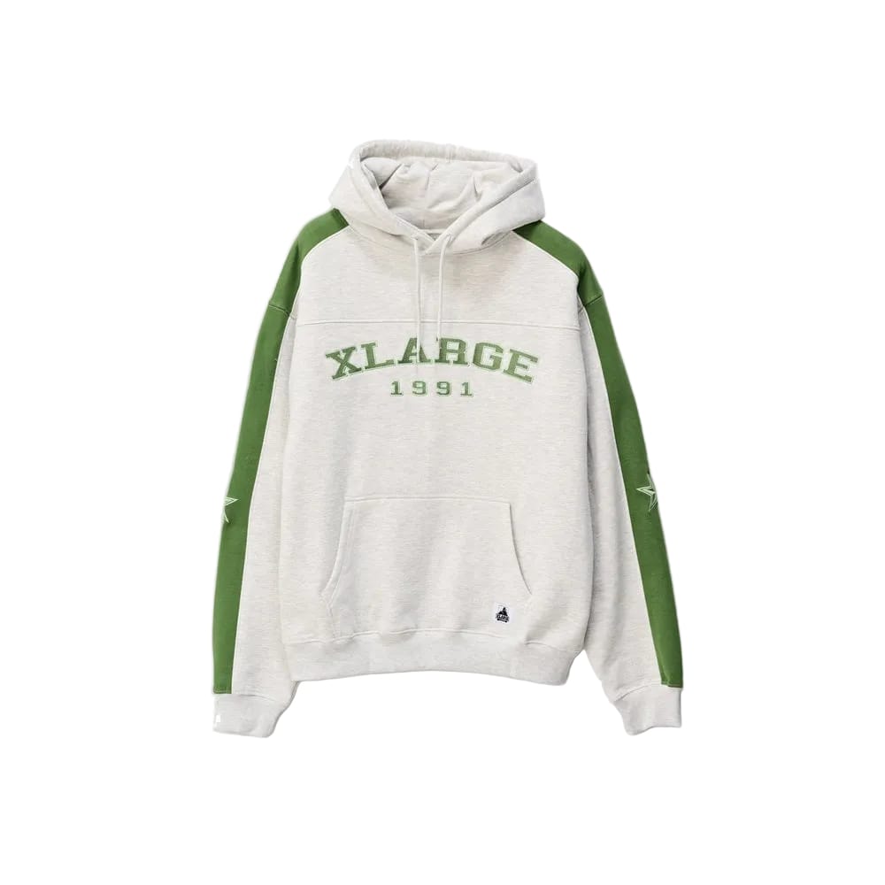 XLarge College Star Hoodie - Snow Marle