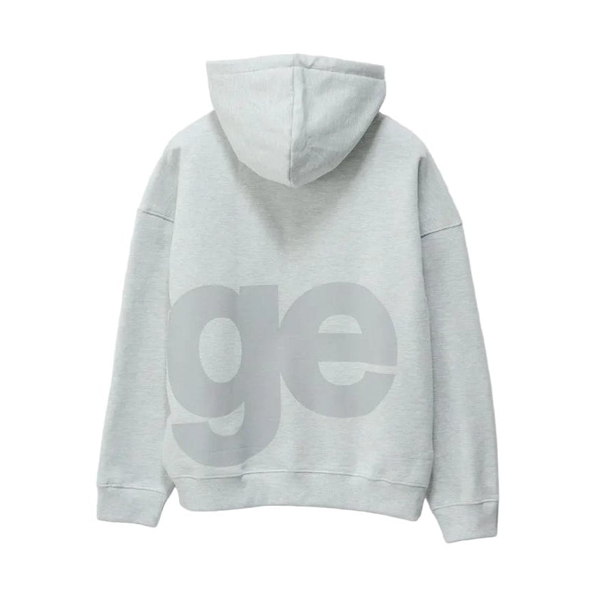 XLarge Eli Gorilla Fit Zip Thru Hood - Snow Marle