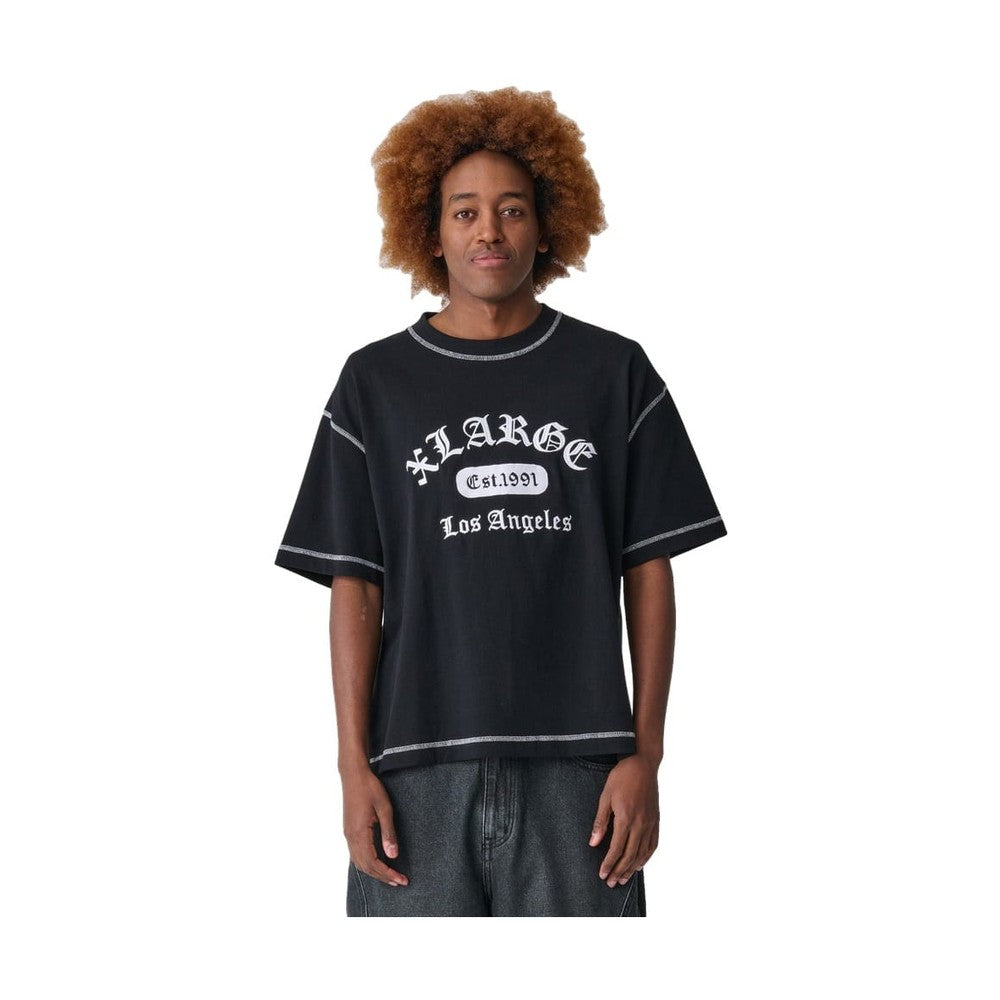 XLarge Flatlock Gorilla Fit Tee - Black
