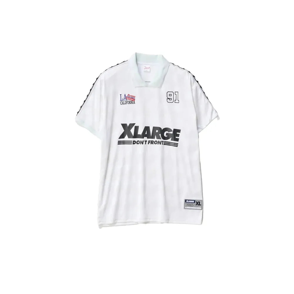 XLarge Football ss Tee - White