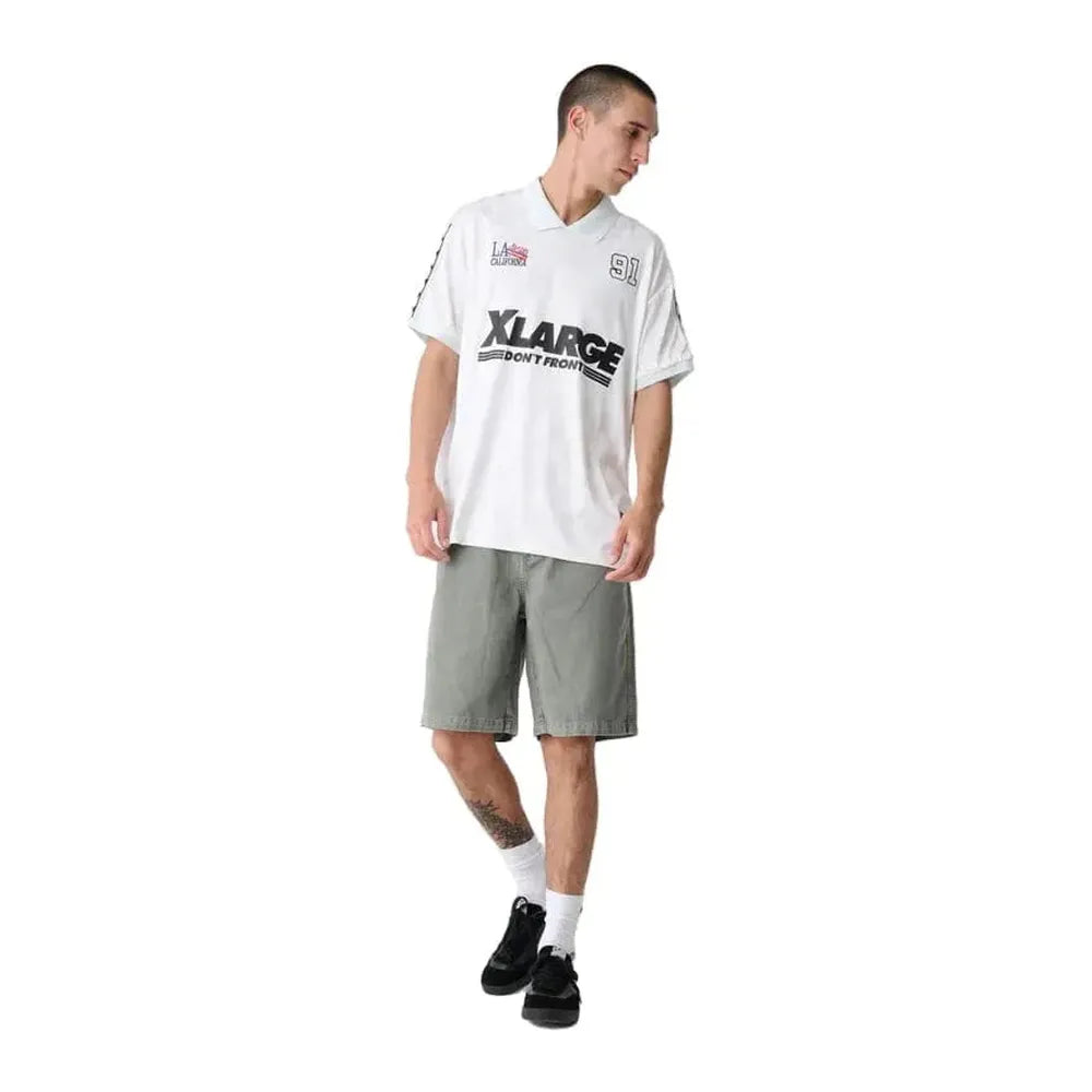 XLarge Football ss Tee - White