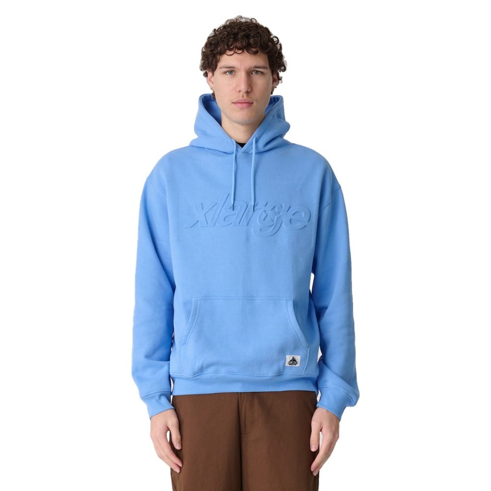 XLarge Italic Star Hoodie - Blue