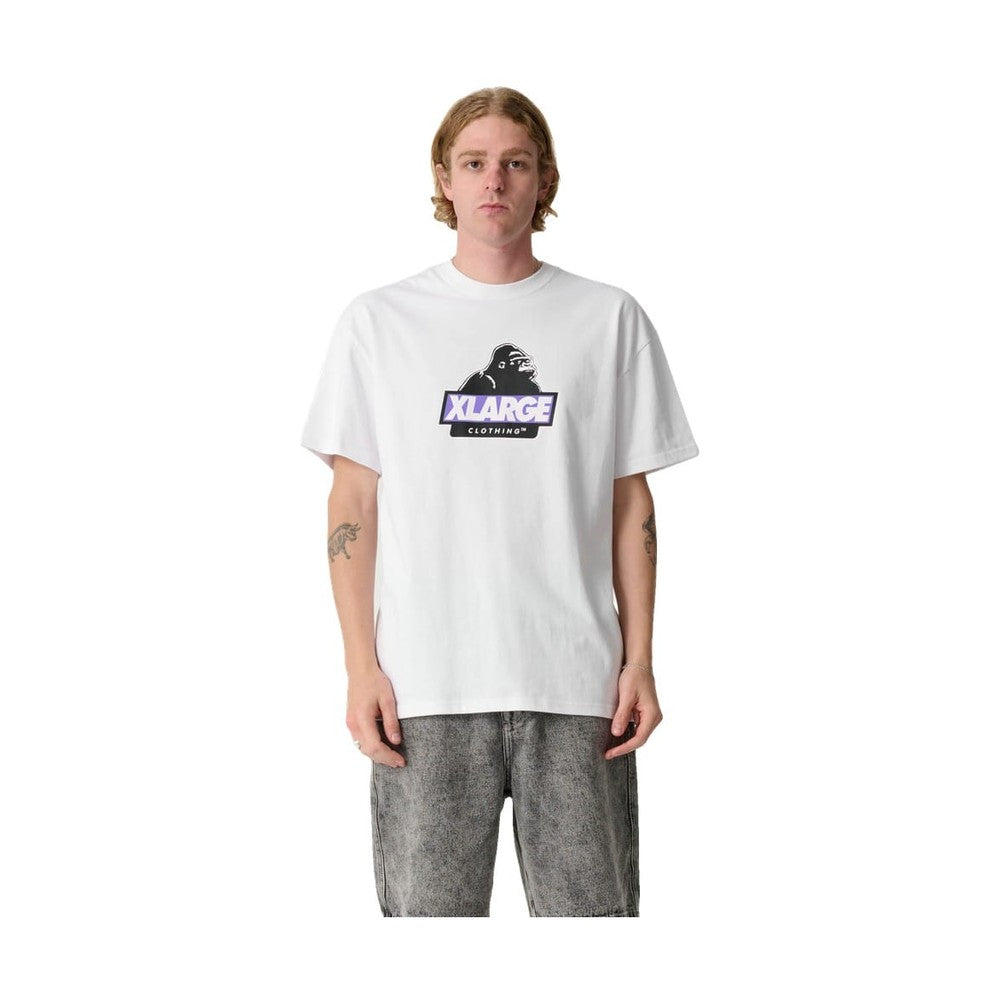 XLarge Slanted SS Tee - White