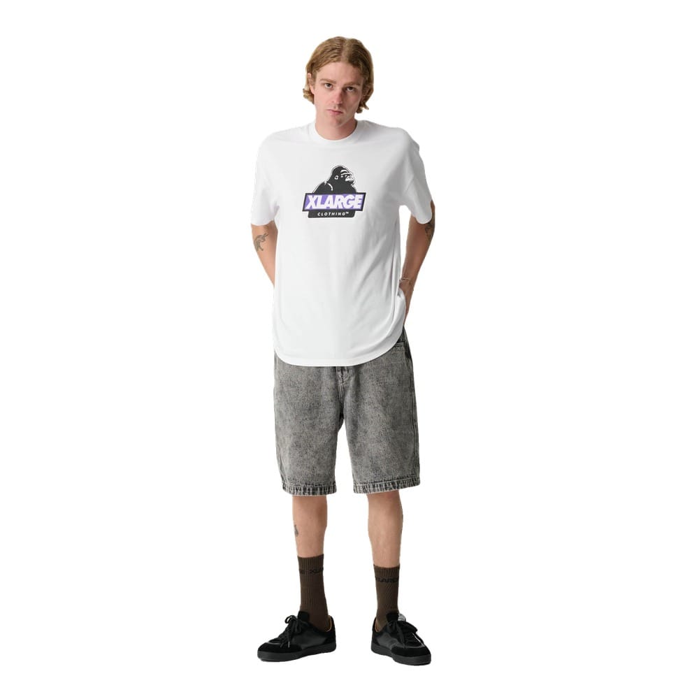XLarge Slanted SS Tee - White