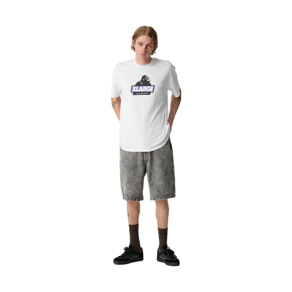 XLarge Slanted SS Tee - White