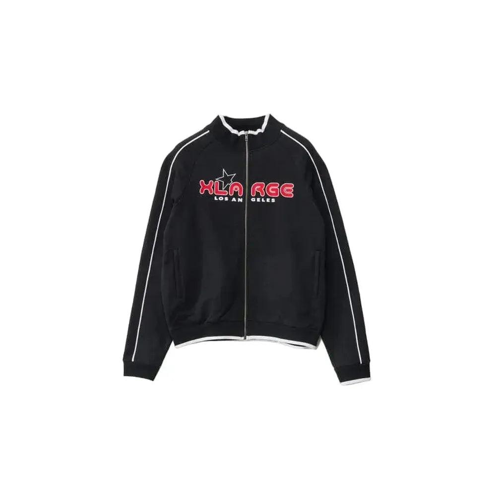 XLarge Star Zip Thru Jacket - Black