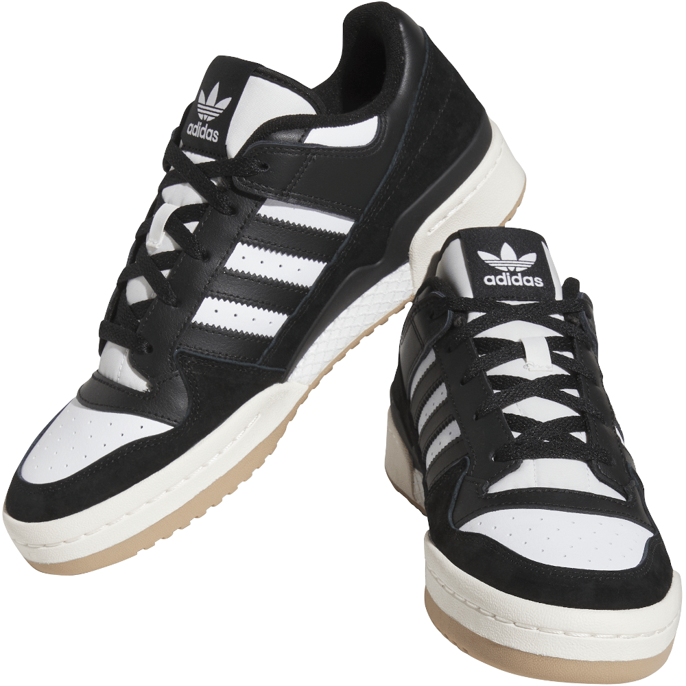 adidas Forum Low CL - Black / Off White / Gum