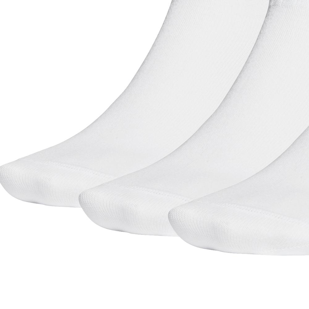 adidas Mid Cut Crew Socks 3 Pack - White / Black