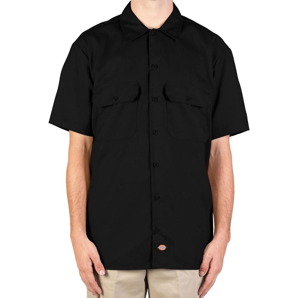 Dickies Short Sleeve Work Shirt - Black
