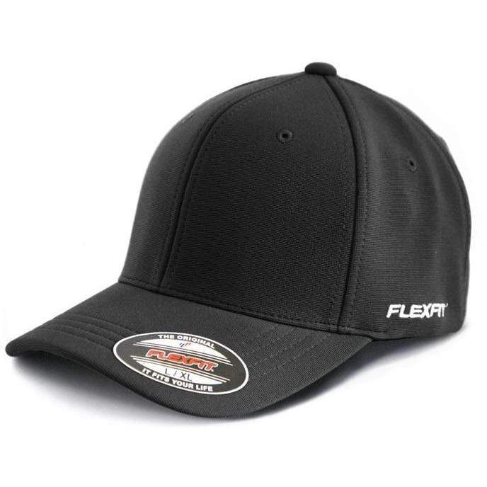 Flexfit Mini Ottoman Fitted Cap - Black