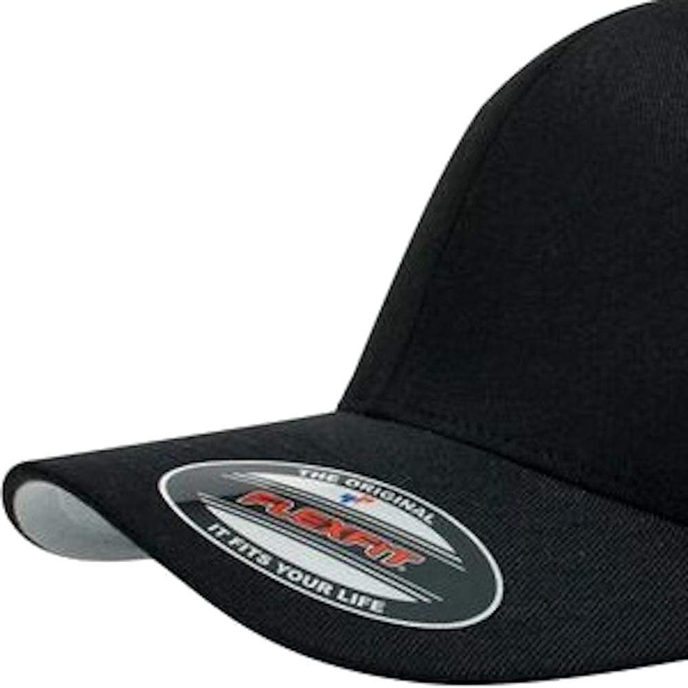 Flexfit Worn By The World Fitted Cap - Black / Silver UV