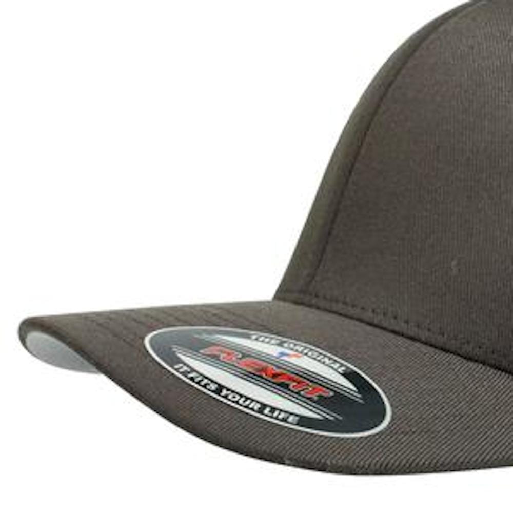 Flexfit Worn By The World Fitted Cap - Dark Grey / Silver UV