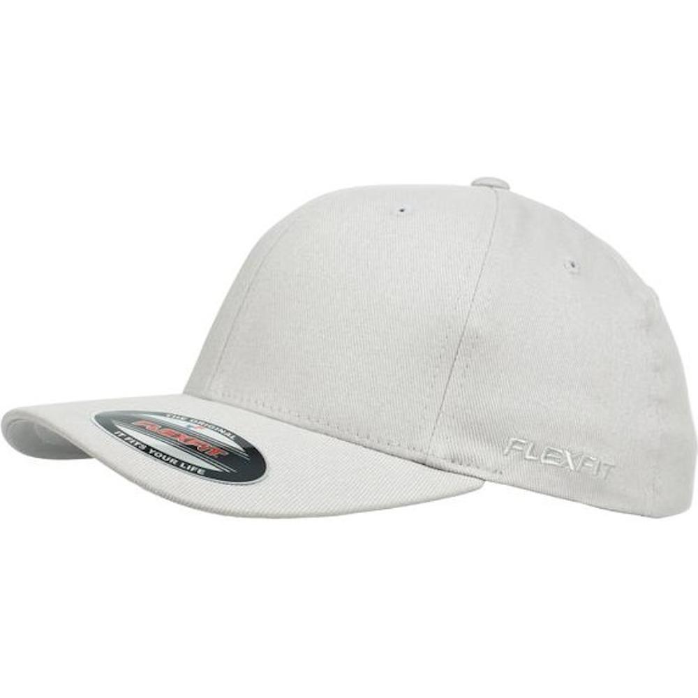 Flexfit Worn By The World Fitted Cap - Silver / Silver UV