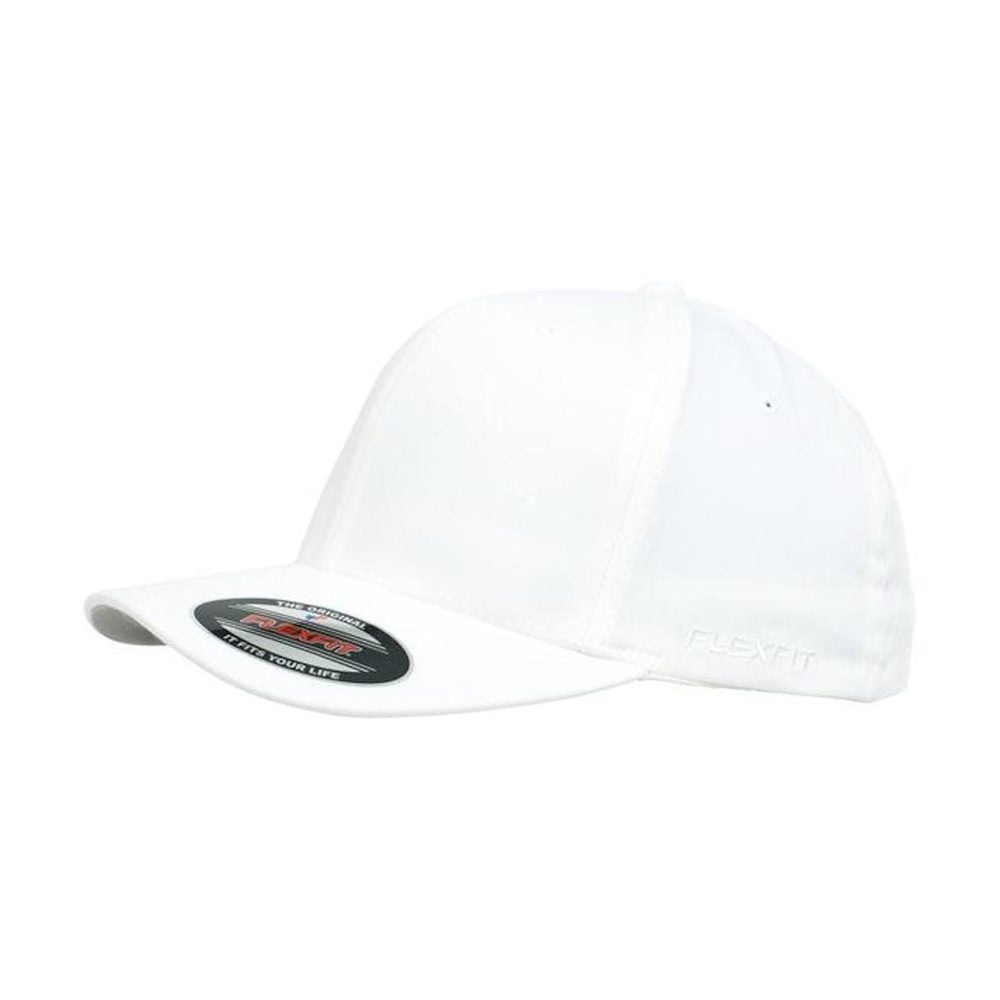 Flexfit Worn By The World Fitted Cap - White / Silver UV