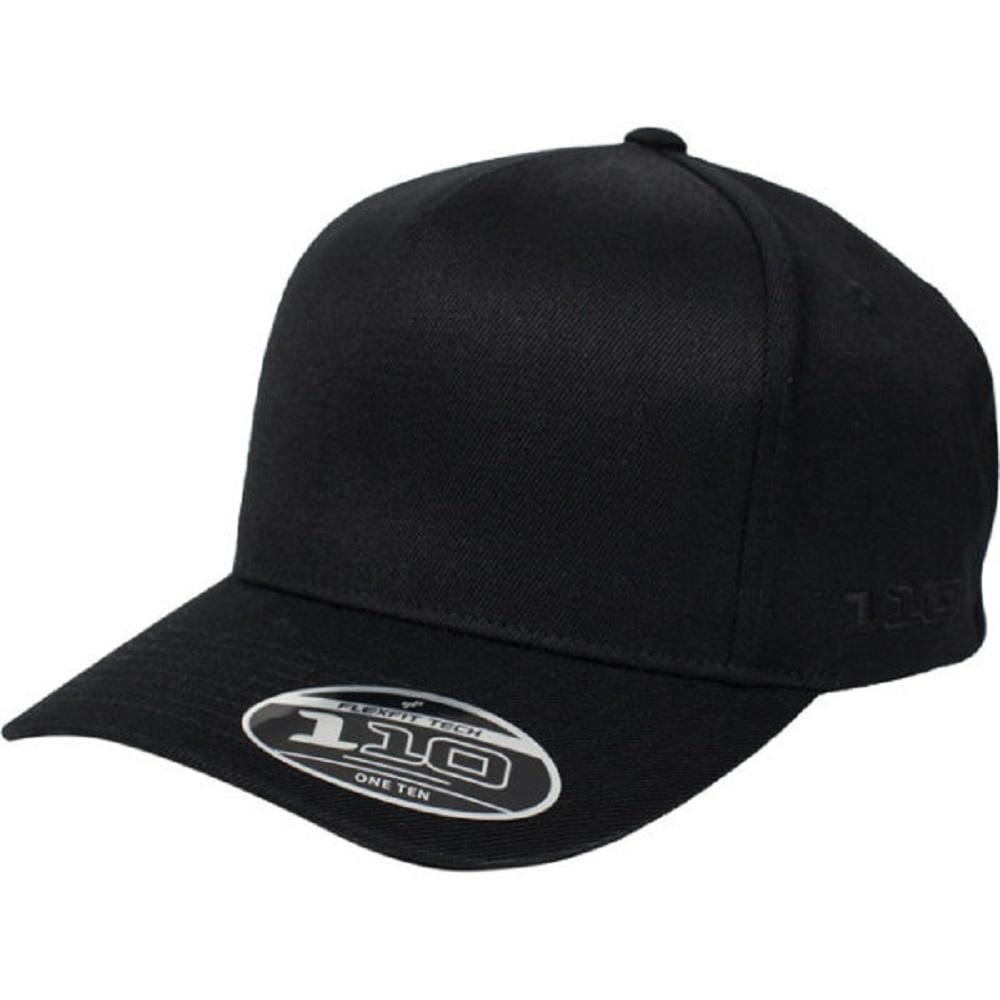 Flexfit 110 A Frame Snapback - Black