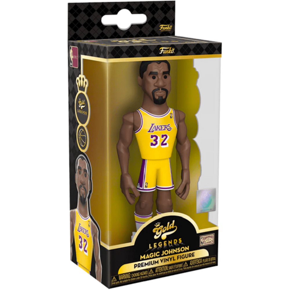 Funko 5" Gold Premium Vinyl NBA Legends Lakers Magic Johnson