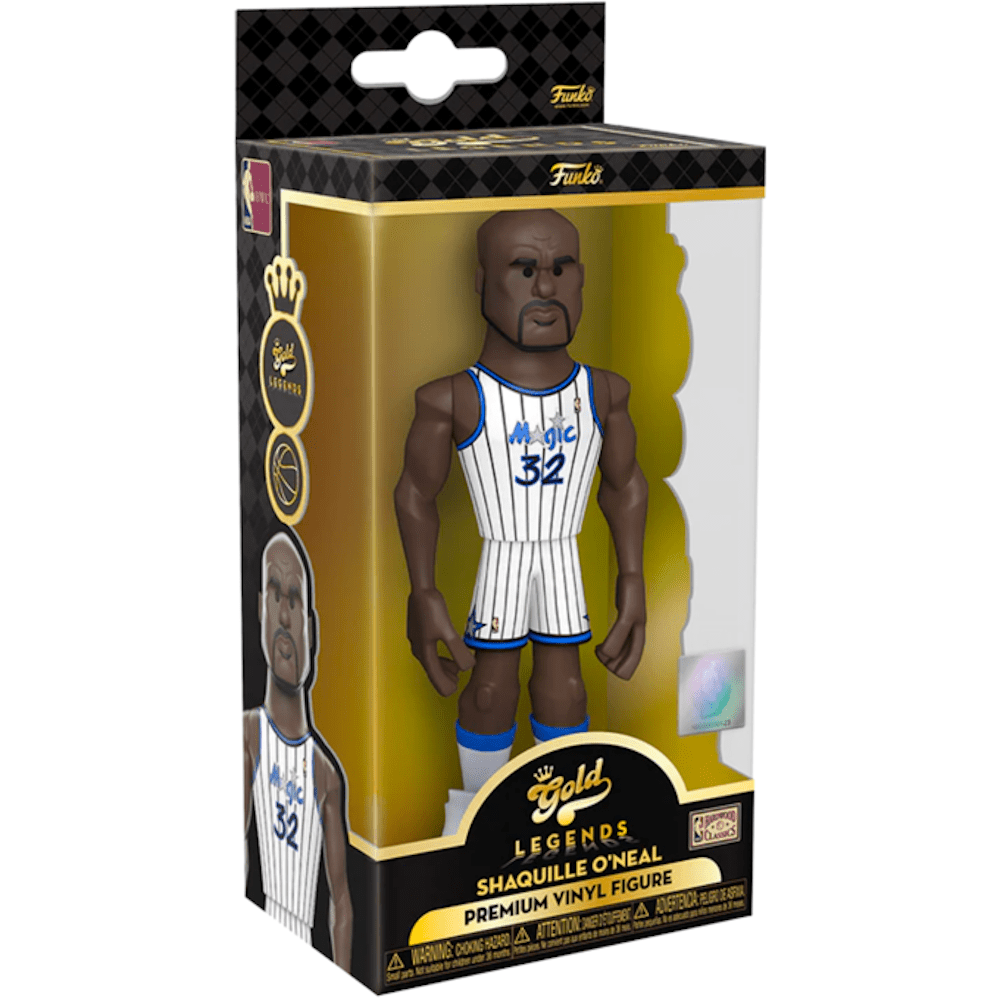 Funko 5" Gold Premium Vinyl NBA Legends Magic Shaquille O'Neal