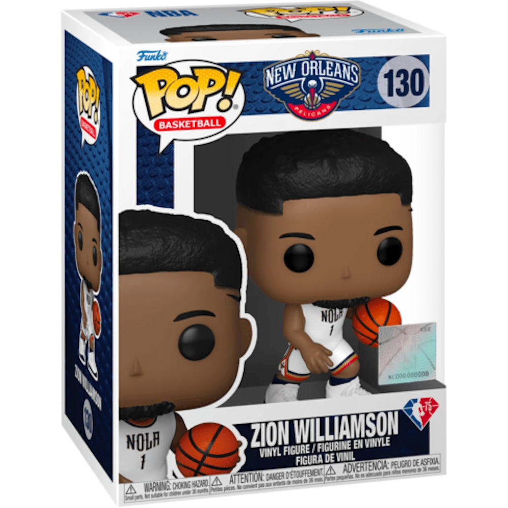 Funko NBA Pelicans Zion Williamson 2021 City Edition Pop! Vinyl #130