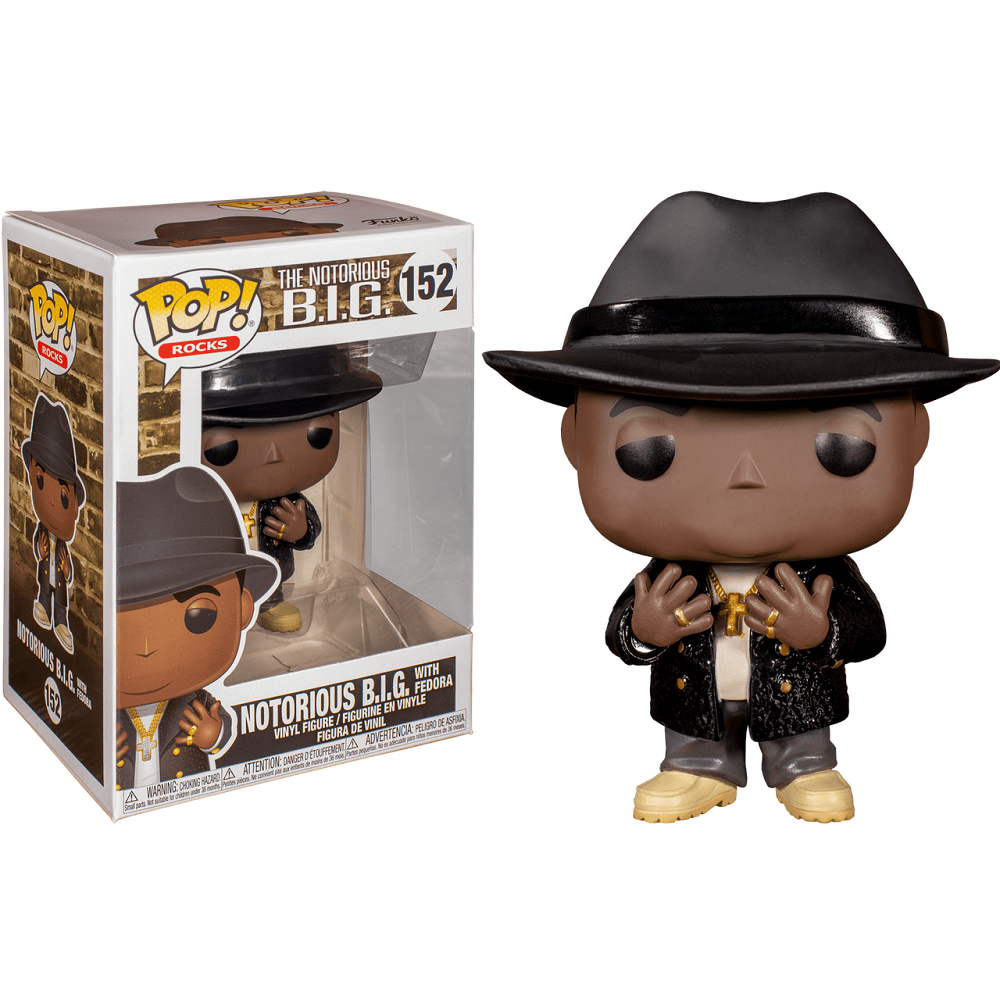Funko Notorious BIG Black Fedora Pop! Vinyl #152