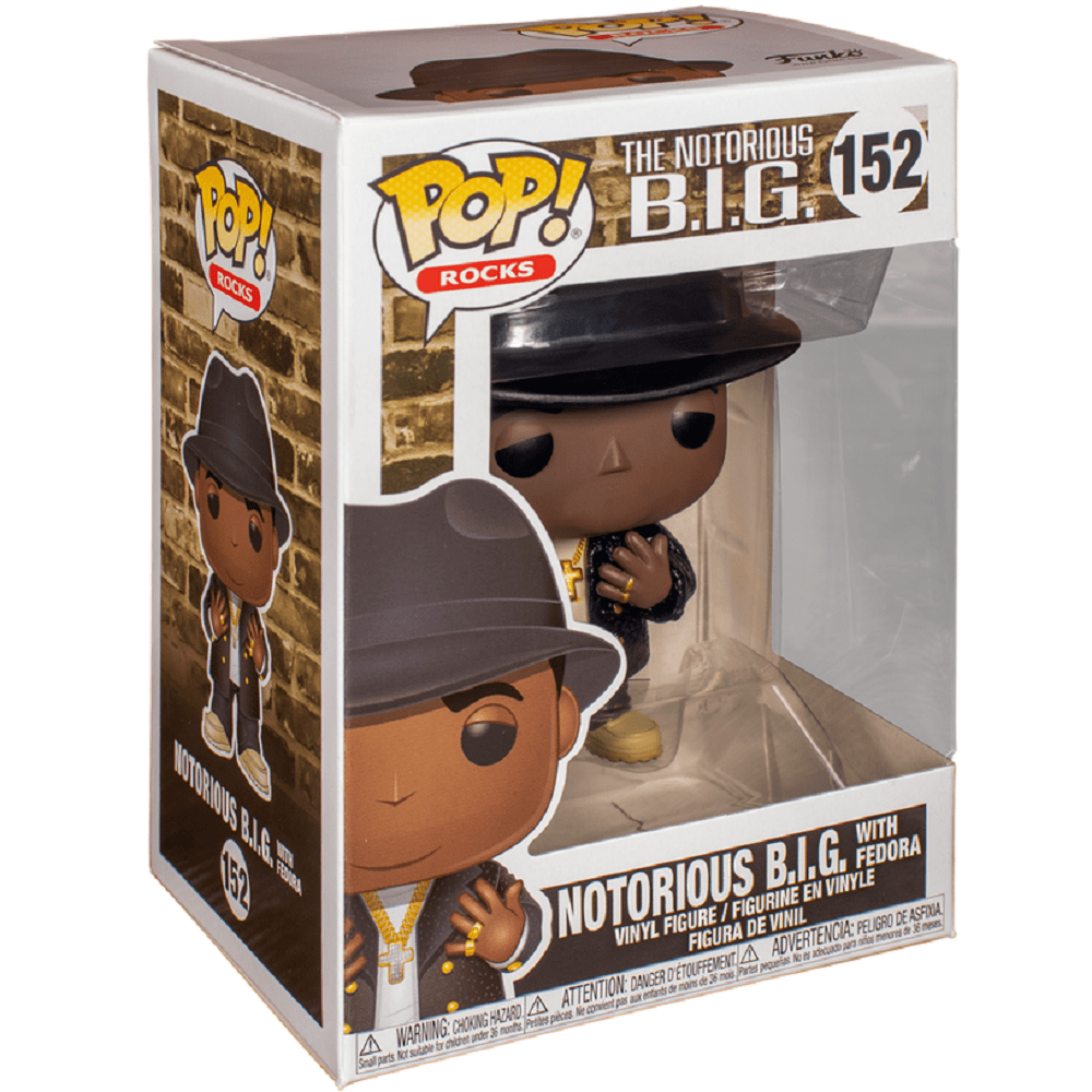 Funko Notorious BIG Black Fedora Pop! Vinyl #152
