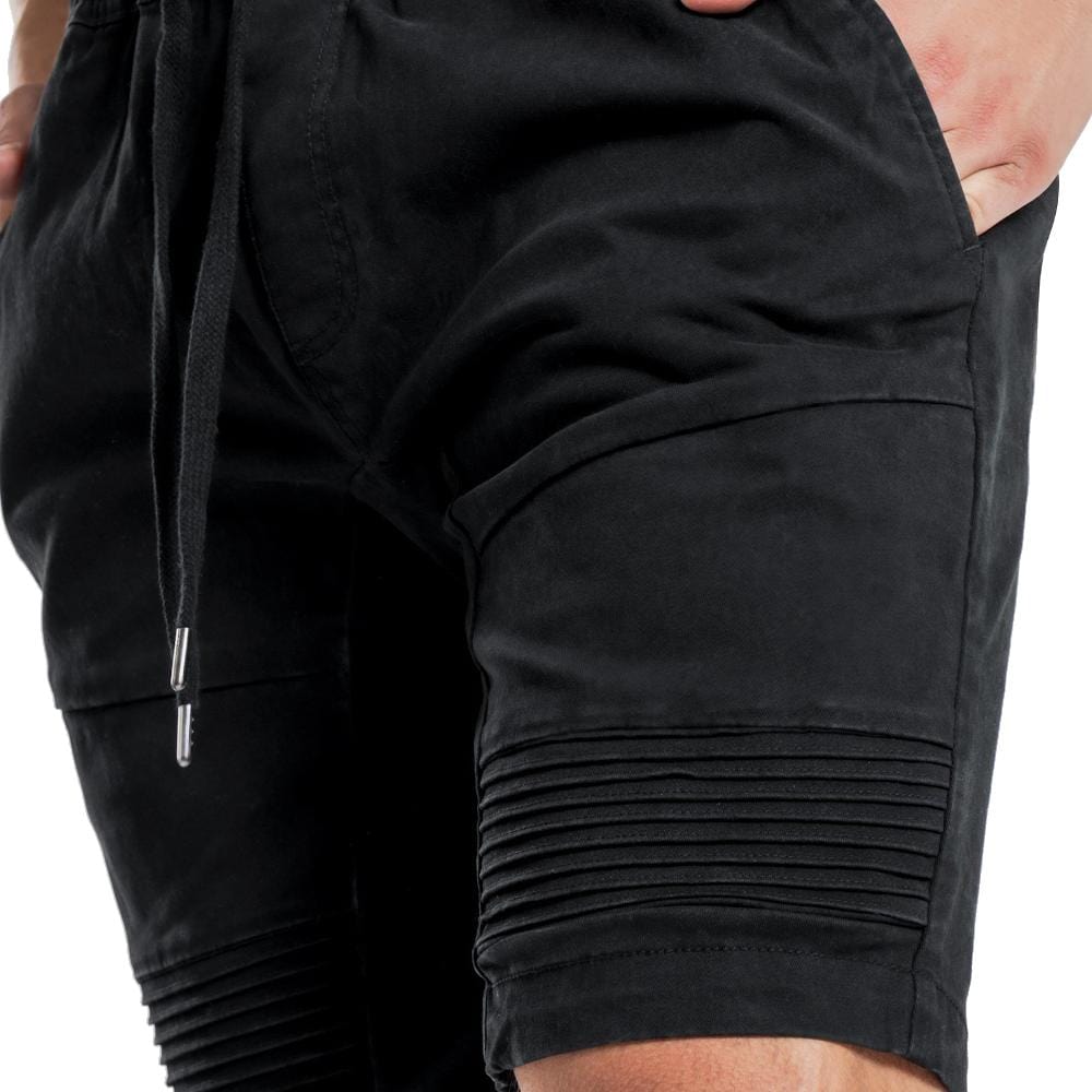 Henleys Blake Moto Short - Black