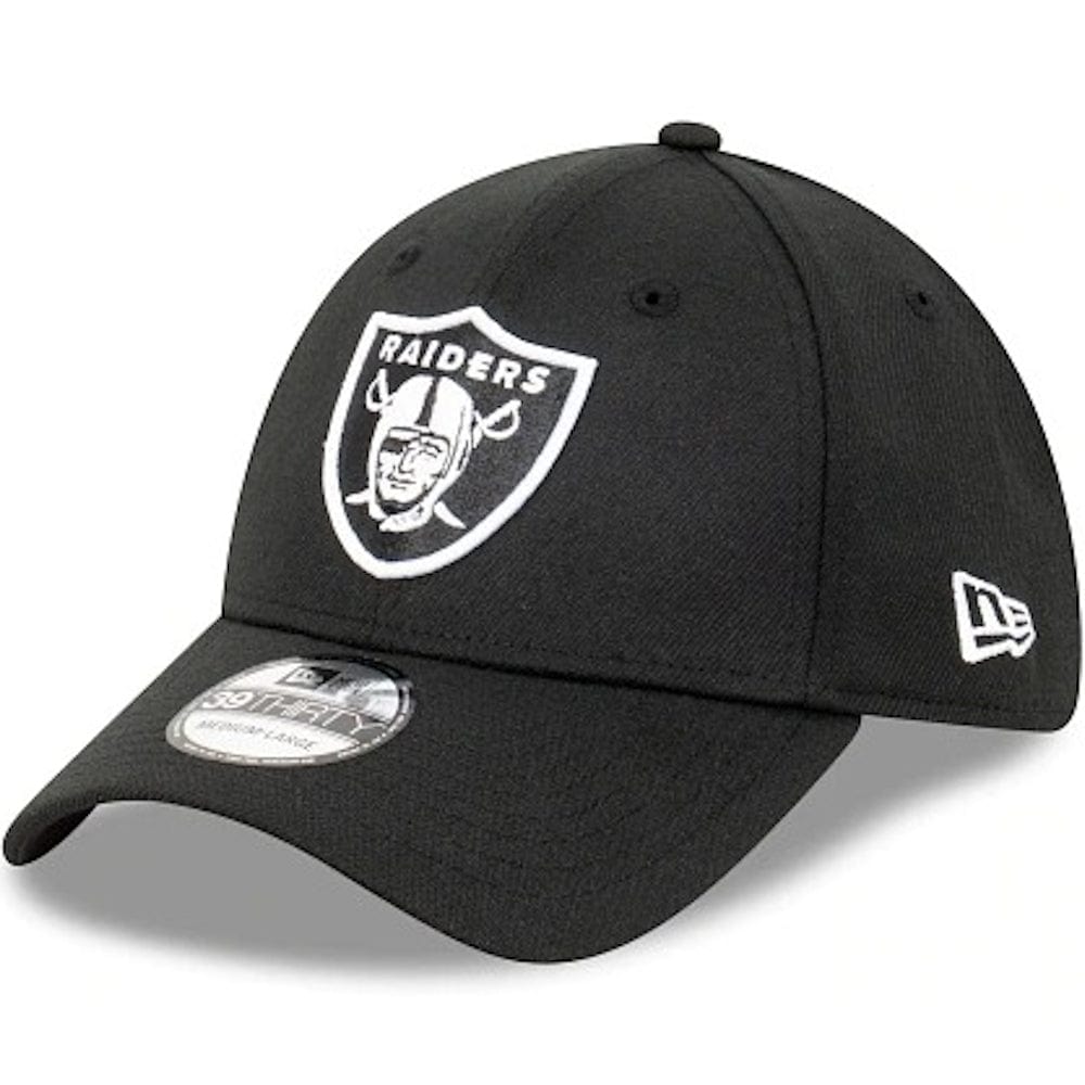New Era 39THIRTY Fitted Cap Las Vegas Raiders - Black / White