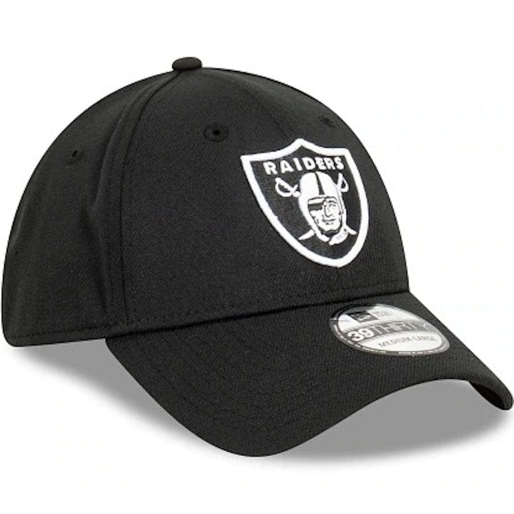 New Era 39THIRTY Fitted Cap Las Vegas Raiders - Black / White
