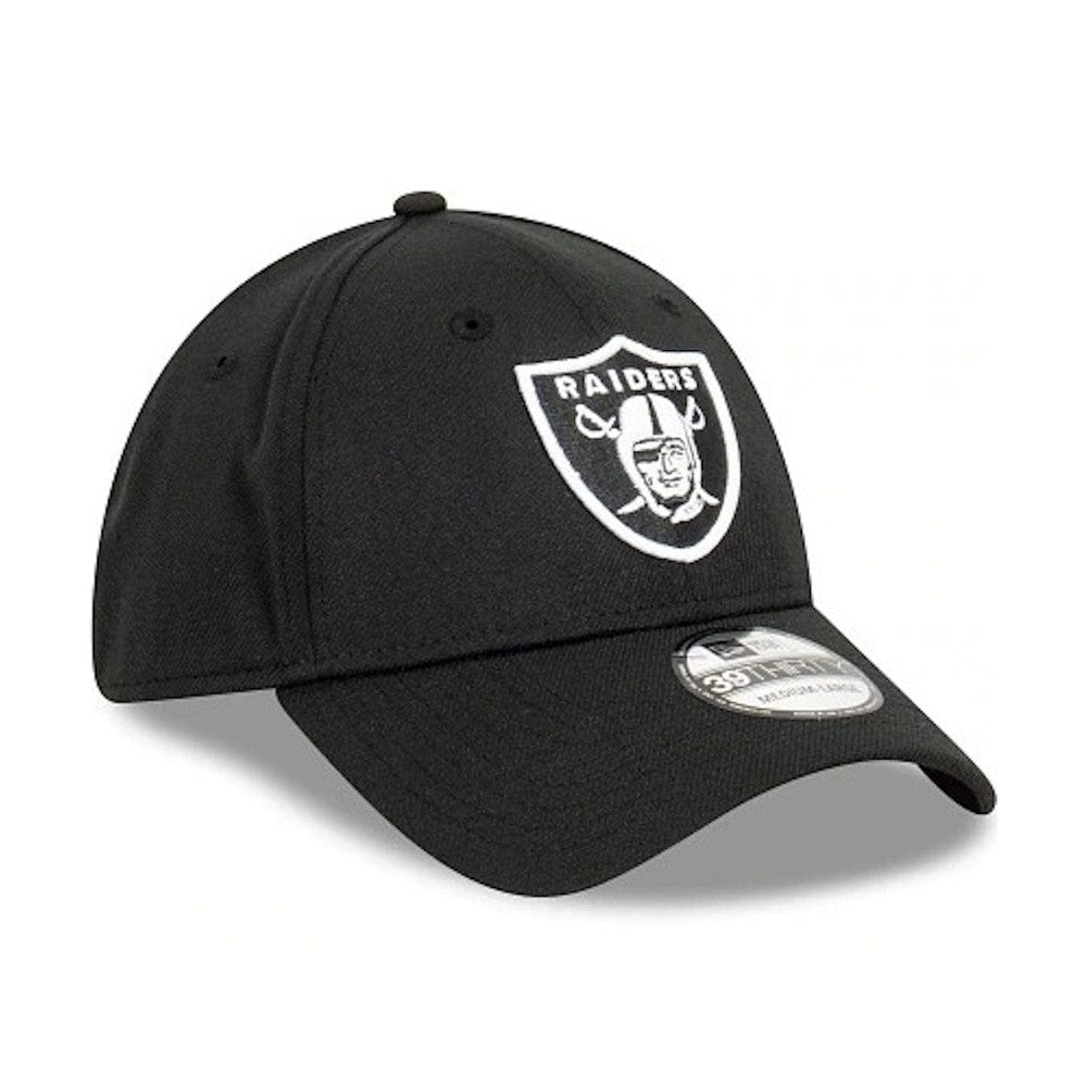 New Era 39THIRTY Fitted Cap Las Vegas Raiders - Black / White