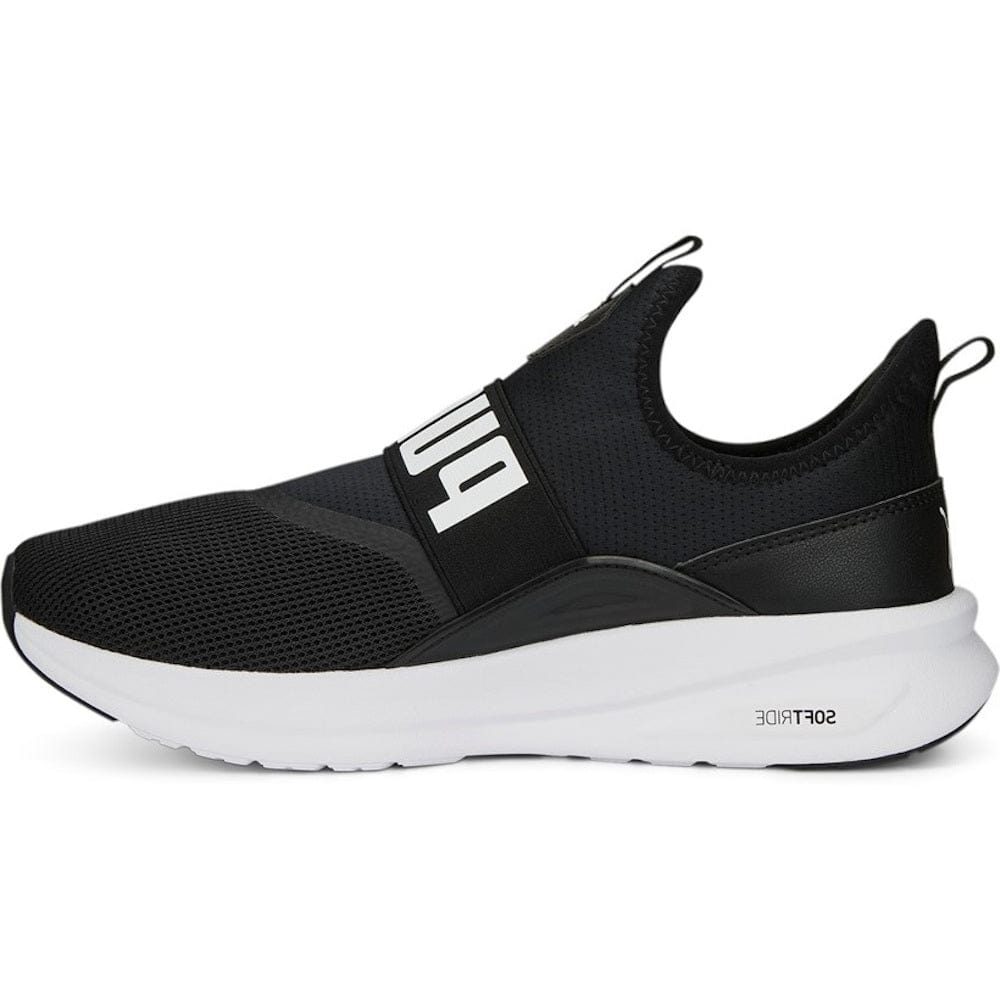 PUMA Softride Enzo Evo Slip-On - Black / White